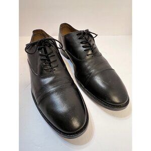 Banana Republic Italian leather Ortholite Oxford dress shoes  11M Tuxedo Preppy